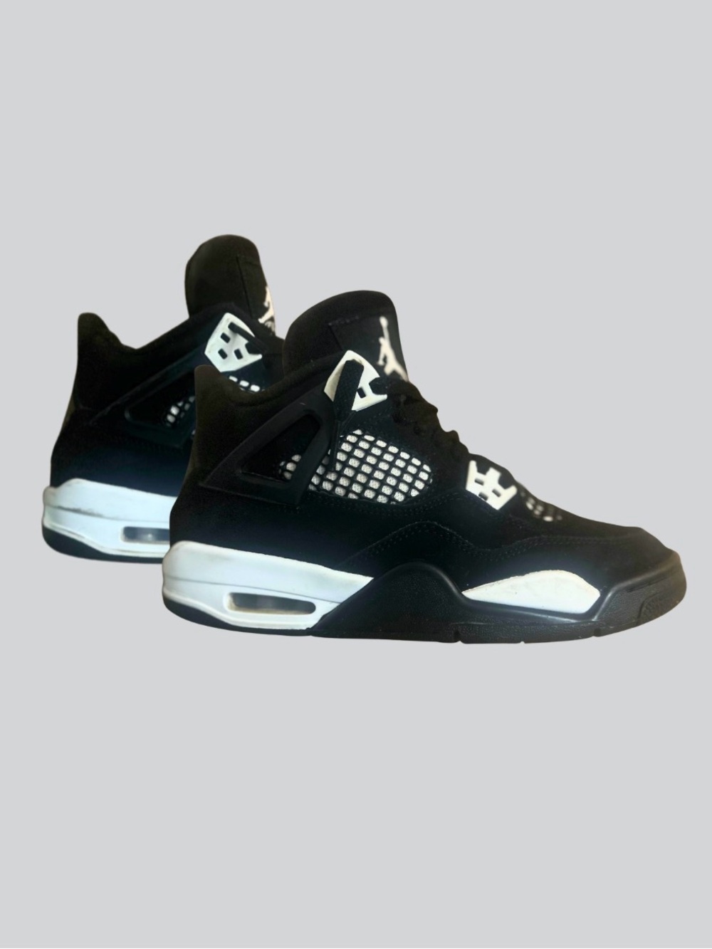 Air Jordan 4 Retro GS White Thunder Style